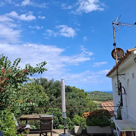 Estudio Renovado Con Balcon Privado Y Cocina Vistas Al Mar Tamariu Y Begur Tamariu
